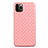Soft Silicone Gel Leather Snap On Case Cover G01 for Apple iPhone 11 Pro Max Pink