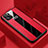 Soft Silicone Gel Leather Snap On Case Cover H01 for Apple iPhone 11 Pro Max Red