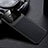 Soft Silicone Gel Leather Snap On Case Cover H01 for Huawei Mate 20 Pro Black