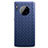 Soft Silicone Gel Leather Snap On Case Cover H01 for Huawei Mate 30 Blue