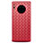 Soft Silicone Gel Leather Snap On Case Cover H01 for Huawei Mate 30 Pro 5G Red