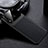Soft Silicone Gel Leather Snap On Case Cover H01 for Huawei P30 Lite Black