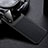 Soft Silicone Gel Leather Snap On Case Cover H01 for Huawei P30 Lite XL Black