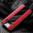 Soft Silicone Gel Leather Snap On Case Cover H01 for Samsung Galaxy S10 Red