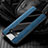 Soft Silicone Gel Leather Snap On Case Cover H01 for Samsung Galaxy S10e Blue