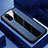 Soft Silicone Gel Leather Snap On Case Cover H01 for Samsung Galaxy S20 5G Blue