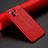Soft Silicone Gel Leather Snap On Case Cover H01 for Xiaomi Mi 11 5G Red