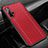 Soft Silicone Gel Leather Snap On Case Cover H02 for Huawei Honor 20 Red