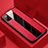 Soft Silicone Gel Leather Snap On Case Cover H02 for Huawei Honor View 30 Pro 5G Red
