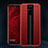 Soft Silicone Gel Leather Snap On Case Cover H02 for Huawei Mate 20 Pro Red