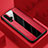 Soft Silicone Gel Leather Snap On Case Cover H02 for Huawei Nova 5 Pro Red