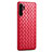 Soft Silicone Gel Leather Snap On Case Cover H02 for Huawei P30 Pro Red