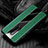 Soft Silicone Gel Leather Snap On Case Cover H02 for OnePlus 8 Green