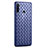 Soft Silicone Gel Leather Snap On Case Cover H02 for Xiaomi Redmi Note 8T Blue