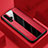 Soft Silicone Gel Leather Snap On Case Cover H03 for Huawei Honor 20S Red