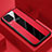 Soft Silicone Gel Leather Snap On Case Cover H03 for Huawei P40 Lite Red