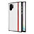 Soft Silicone Gel Leather Snap On Case Cover H03 for Samsung Galaxy Note 10 Plus White