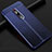 Soft Silicone Gel Leather Snap On Case Cover H03 for Xiaomi Mi 9T Blue