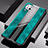 Soft Silicone Gel Leather Snap On Case Cover H05 for Huawei Nova 6 SE Green