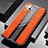 Soft Silicone Gel Leather Snap On Case Cover H05 for Huawei Nova 7i Orange