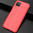 Soft Silicone Gel Leather Snap On Case Cover H06 for Huawei P40 Lite Red