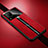 Soft Silicone Gel Leather Snap On Case Cover L01 for Huawei P40 Lite Red