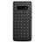 Soft Silicone Gel Leather Snap On Case Cover L02 for Samsung Galaxy S10 Black