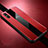 Soft Silicone Gel Leather Snap On Case Cover S01 for Huawei Enjoy 10e Red