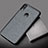 Soft Silicone Gel Leather Snap On Case Cover S01 for Huawei Honor 10 Lite Dark Gray