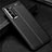 Soft Silicone Gel Leather Snap On Case Cover S01 for Huawei Honor 30 Pro Black