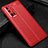 Soft Silicone Gel Leather Snap On Case Cover S01 for Huawei Honor 30 Pro+ Plus Red