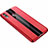 Soft Silicone Gel Leather Snap On Case Cover S01 for Huawei Honor V10 Lite Red