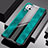 Soft Silicone Gel Leather Snap On Case Cover S01 for Huawei Nova 6 SE Green