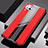 Soft Silicone Gel Leather Snap On Case Cover S01 for Huawei Nova 6 SE Red