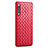 Soft Silicone Gel Leather Snap On Case Cover S01 for Huawei P20 Pro Red