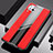 Soft Silicone Gel Leather Snap On Case Cover S01 for Huawei P40 Lite Red