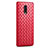 Soft Silicone Gel Leather Snap On Case Cover S01 for Oppo K3 Red