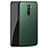 Soft Silicone Gel Leather Snap On Case Cover S01 for Oppo Reno2 Green