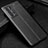 Soft Silicone Gel Leather Snap On Case Cover S01 for Oppo Reno6 Pro 5G Black