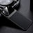 Soft Silicone Gel Leather Snap On Case Cover S01 for Samsung Galaxy A51 5G Black