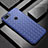 Soft Silicone Gel Leather Snap On Case Cover S01 for Xiaomi Mi 8 Lite Blue