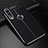 Soft Silicone Gel Leather Snap On Case Cover S02 for Huawei Nova 4e Black