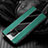 Soft Silicone Gel Leather Snap On Case Cover S02 for Huawei Nova 5z Green