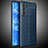 Soft Silicone Gel Leather Snap On Case Cover S02 for Oppo Reno6 Pro+ Plus 5G Blue