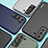 Soft Silicone Gel Leather Snap On Case Cover S02 for Samsung Galaxy S22 5G