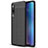 Soft Silicone Gel Leather Snap On Case Cover S02 for Xiaomi Mi 9 Pro 5G Black