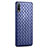 Soft Silicone Gel Leather Snap On Case Cover S03 for Huawei Honor 9X Blue