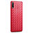 Soft Silicone Gel Leather Snap On Case Cover S03 for Huawei Honor 9X Red