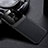 Soft Silicone Gel Leather Snap On Case Cover S03 for Huawei Mate 30 Lite Black