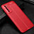 Soft Silicone Gel Leather Snap On Case Cover S03 for Huawei Nova 7 5G Red